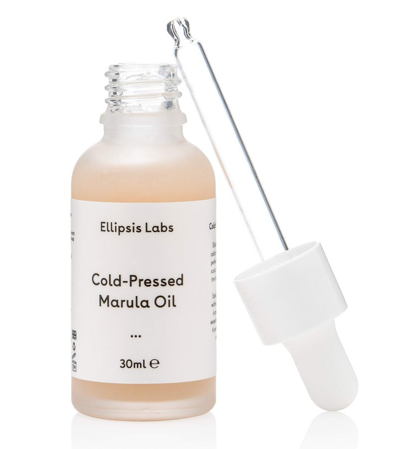 Ellipsis Labs Marula Oil by Ellipsis Labs. 100% organic oil for face and hair, delivering intense hydration. 30ml/1fl.oz - Image 2
